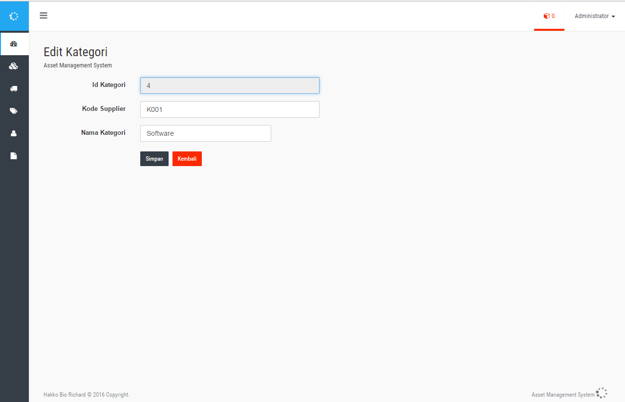 Software Asset Management System (AMS) Dengan PHP, MySQL 