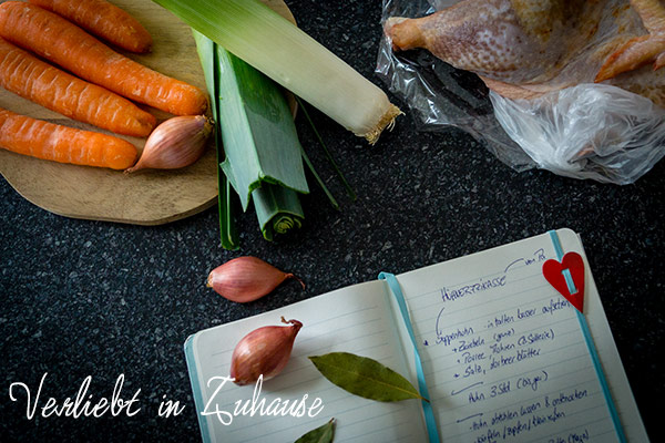 Blog Dinner Klassiker aus meiner Kindheit: selbstgemachtes Hühnerfrikassee nach Papas Rezept mit Reis