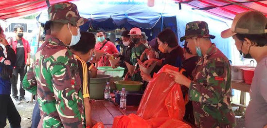 Bantuan korban erupsi gunung semeru