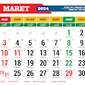 Kalender Maret 2024 Lengkap dengan Weton dan Hari Libur Nasional