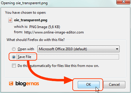 Menjadikan Latar Belakang Gambar Transparant di Online Image Editor