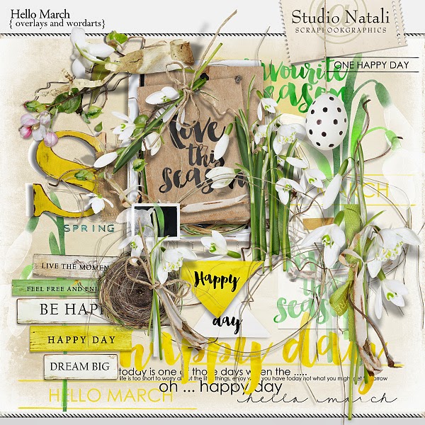  Hello March Overlays