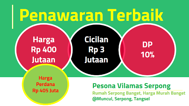 Kemudahan Pembayaran Cluster Pesona Vilamas Serpong