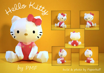 Hello Kitty Papercraft