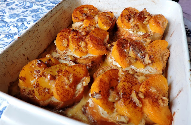 Peaches & Cream French Toast