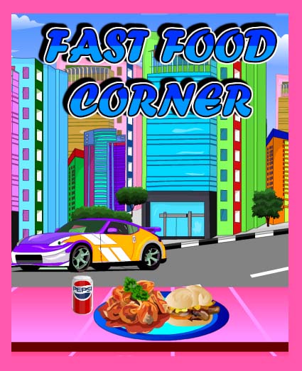 Fast Food Corner ~ PERMAINAN MEMASAK 100% GAMES MEMASAK