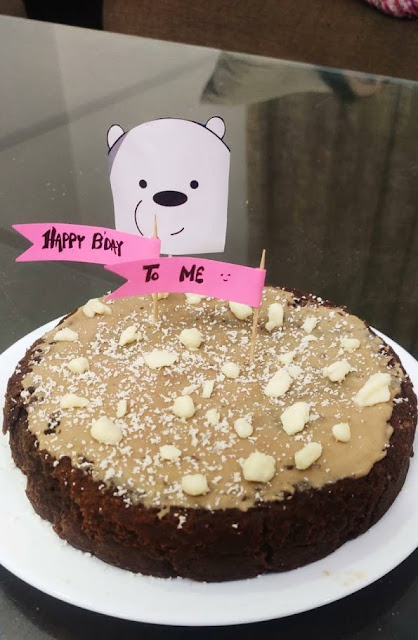A Happy Birthday Cake from Food Blogger