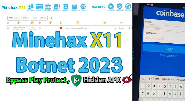 $400 - Minehax X11 Banking Trojan Android | 270+ Banks and Wallets Supported **Weekly Updates** 2023 Updated!