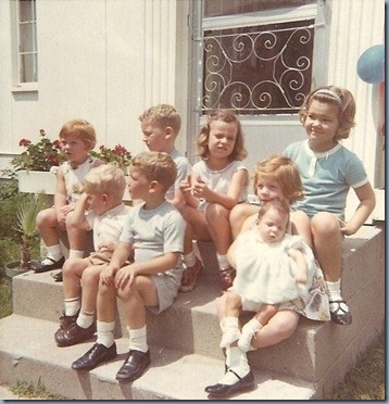 group on stoop