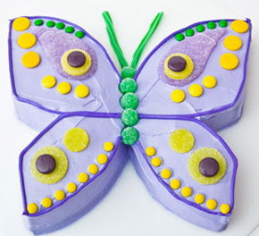 Butterfly Birthday Cake on Butterfly Birthday Cake Design