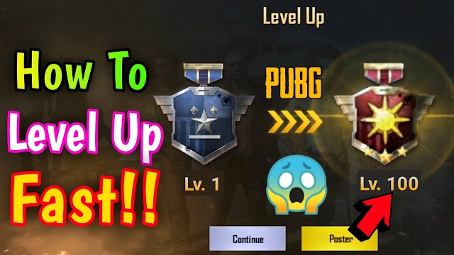 How To Level Up Fast in PUBG Mobile | Hindi