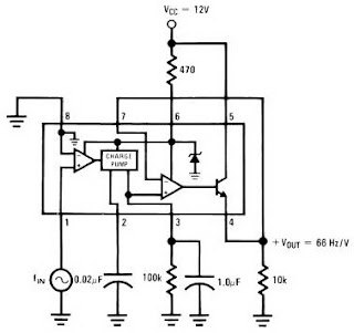 IC LM2917 Frequency to Voltage Converter