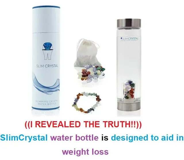 slimcrystal reviews:SlimCrystal water bottle is designed to aid in weight loss
