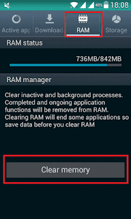 Bersihkan Memori Ram Android
