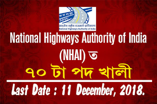 NATIONAL HIGHWAYS AUTHORITY OF INDIA RECRUITMENT