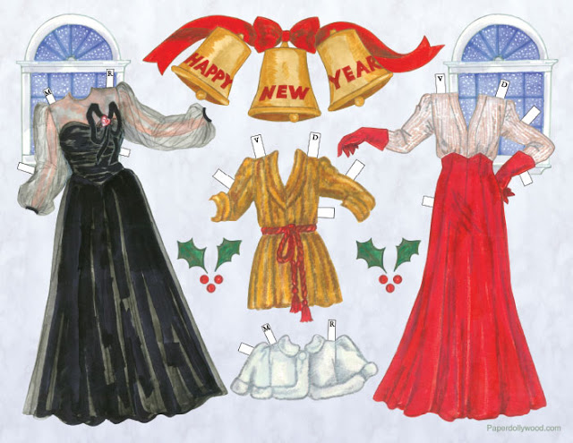 Holiday Inn Paper Doll by David Wolfe