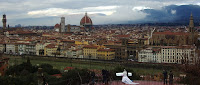 Florence view from Plaza Michelangelo