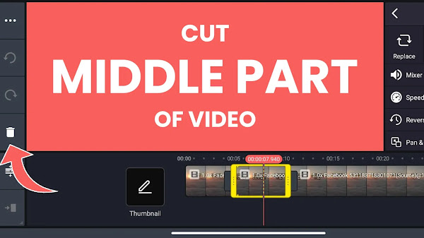 How to Cut Middle Part of Video in Kinemaster