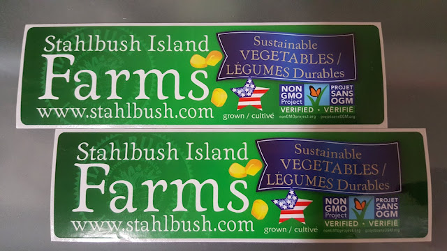 Frozen Veggies Labels