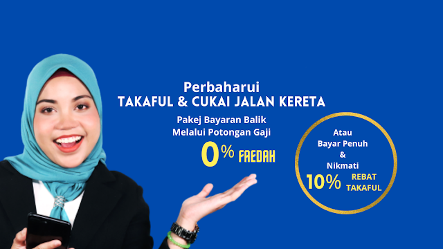 CAKNA Tawar Skim Pembaharuan Takaful Dan Cukai Jalan (SPTC) Melalui Aplikasi Digital