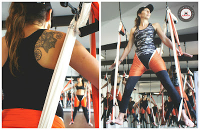 Curso Aero Yoga, Columpio, hamaca , trapeze