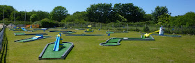 Crazy Golf course at Penwith Pitch & Putt in St Erth, Cornwall