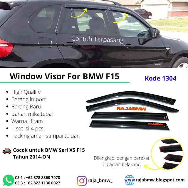 Talang Air / Window Visor BMW X5 F15