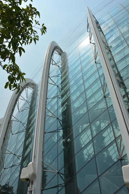 Gardens by the Bay glass