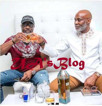 Check Out Senator Dino Malaye's Swag As He Enjoys His Night Out With AY And RMD