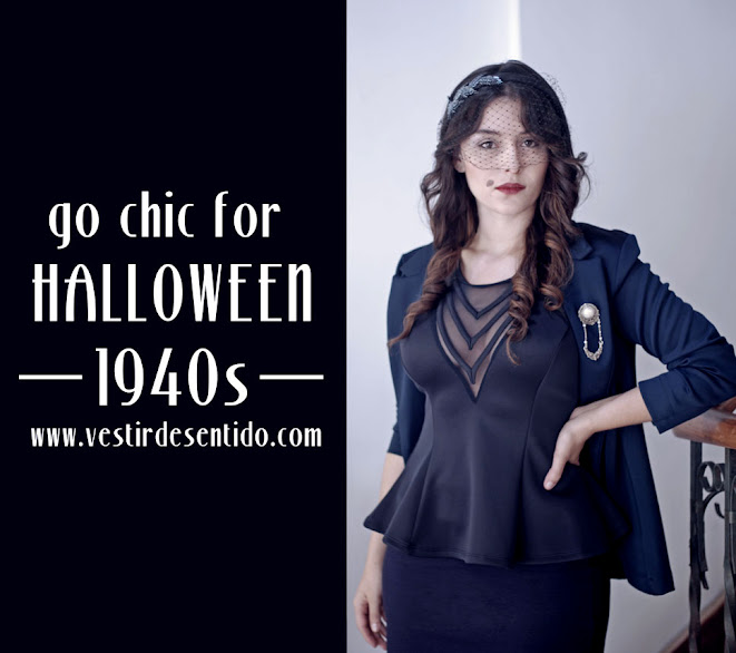 http://www.vestirdesentido.com/2015/10/halloween-1940-vintage-look-veil-costume.html