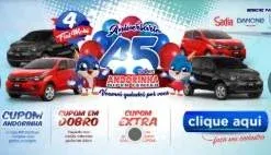 Cadastrar Promoção Aniversário Andorinha 45 Anos