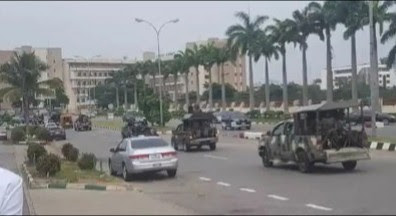 Tension As Soldiers Arrest More Than 40 Protesters In Abuja (Photos)