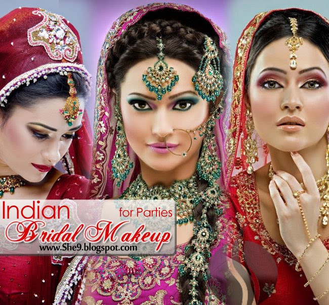 arabian bridal makeup. Indian Bridal Makeup By