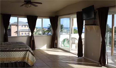 master bedroom home ocean view