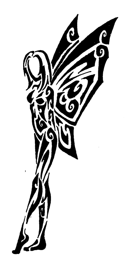 Fairy Tribal Tattoo Designs