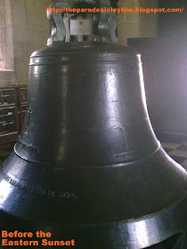 Very old bell at San Agustin Museum