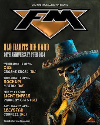 FM tour poster - Netherlands and Germany - April 2024