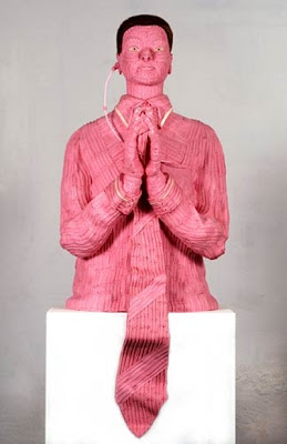 Chewing gum sculpture