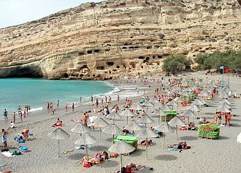 Praia de Matala, Creta