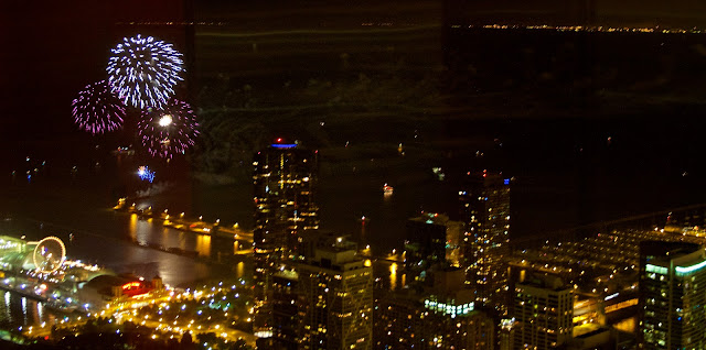 Chicago fireworks. Freelance photographer, Tammy Sue Allen