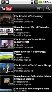 Android YouTube App Gets Update