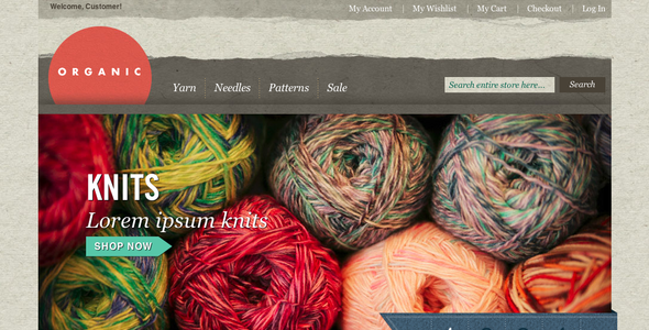 Organic Magento Theme - Miscellaneous Magento