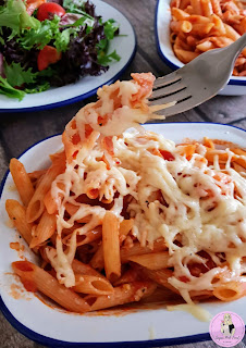 Tomato & Chilli Pasta Bake Slimming world recipe