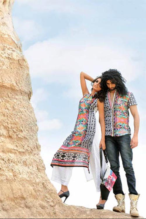 Pareesa Lawn Collection 2011 By Chen One