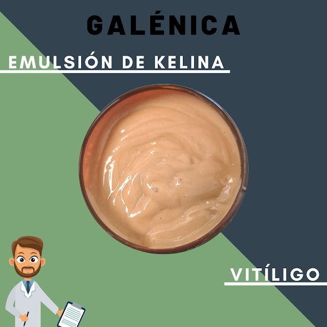 Emulsión de Kelina | Tratamiento del Vitíligo