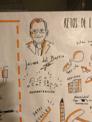 ELSEVIER Transformación digital  Tendencias en el sector salud Visualthinking Graphicrecording