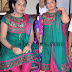 Tamil Girl in Embroidery Churidar