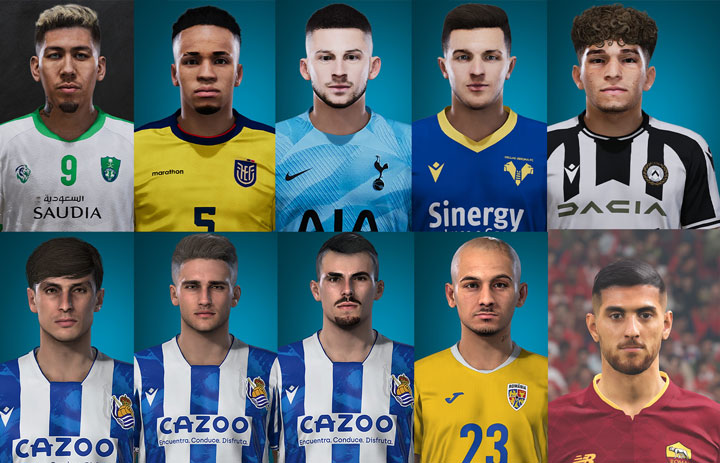 pes-patch.com on X: #eFootball #PES2022 #PES2021 #PES2017 #PES2013 New  Mega Facepack NewLook No Real Eyes V11 By EsLaM #PES2017Faces @    / X