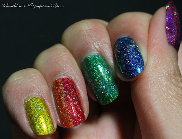 Holo Taco 1st Anniversary Collection, over Rainbow Collection