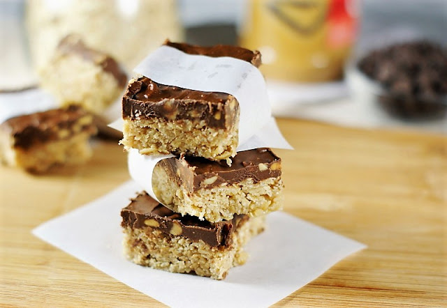 Homemade Oh Henry! Bars photo